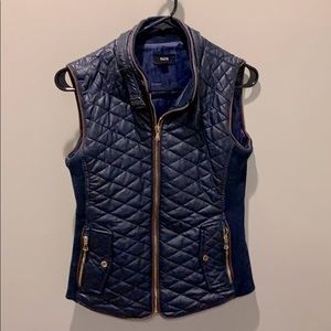 ⚡️ Rowen Faux Leather Quilted Vest⚡️
